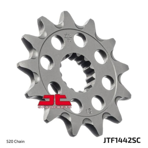 pinon de moto jt sprockets acero 13 dientes p 520 jtf1442 13