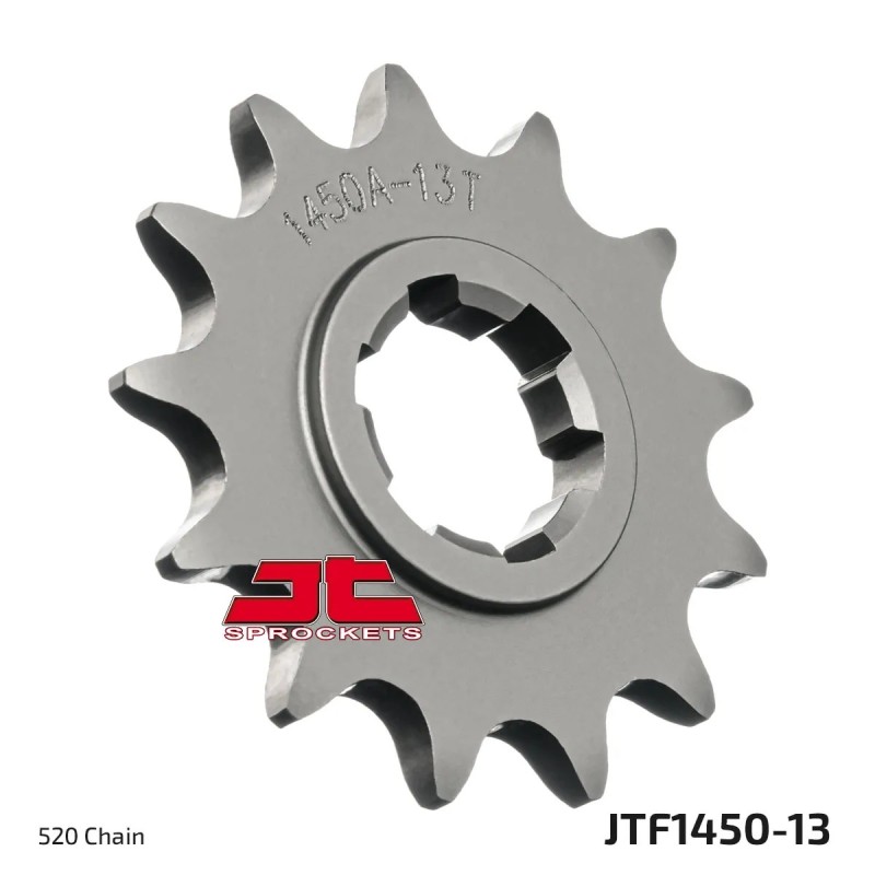 pinon moto jt sprockets acero 13 dientes jtf1450 13