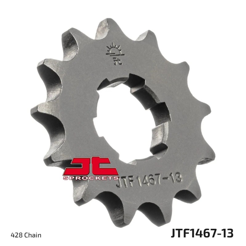 pinon moto jt sprockets acero 13 dientes jtf1467 13