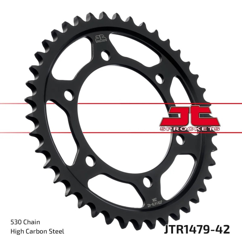 corona moto jt sprockets de acero de 42 dientes jtr1479 42