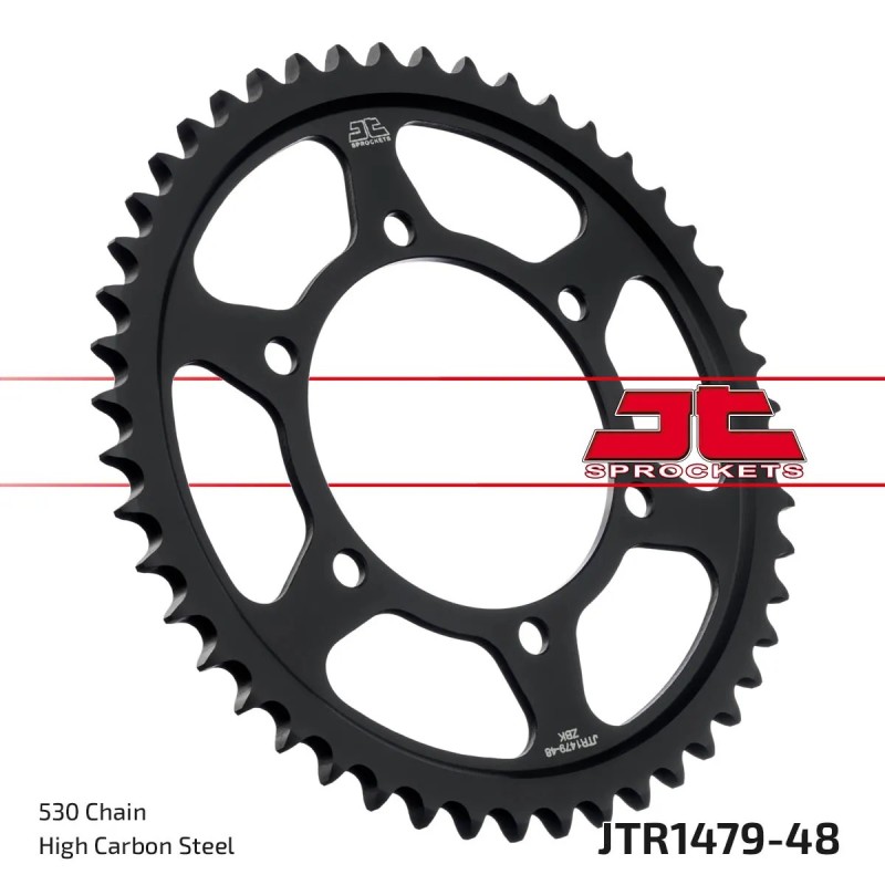 corona moto jt sprockets de acero de 48 dientes jtr1479 48
