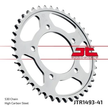 corona moto jt sprockets de acero de 41 dientes jtr1493 41