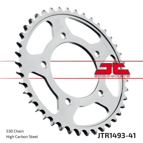 corona moto jt sprockets de acero de 41 dientes jtr1493 41