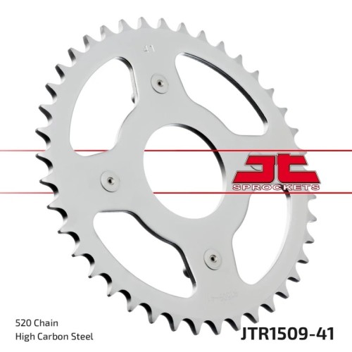 corona moto jt sprockets de acero de 41 dientes jtr1509 41