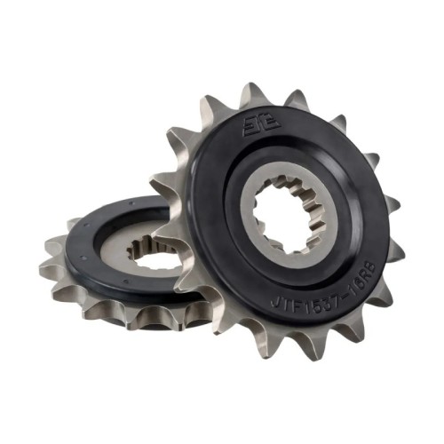 pinon de moto jt sprockets con goma 16 dientes p 525 jtf1537 16rb