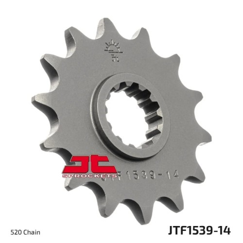 pinon moto jt sprockets acero 14 dientes jtf1539 14
