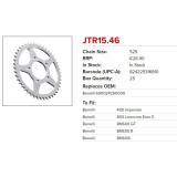 Corona moto JT Sprockets de acero de 46 dientes JTR15.46