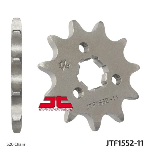 pinon moto jt sprockets acero 11 dientes jtf1552 11