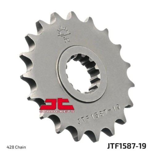 pinon moto jt sprockets acero 19 dientes jtf1587 19