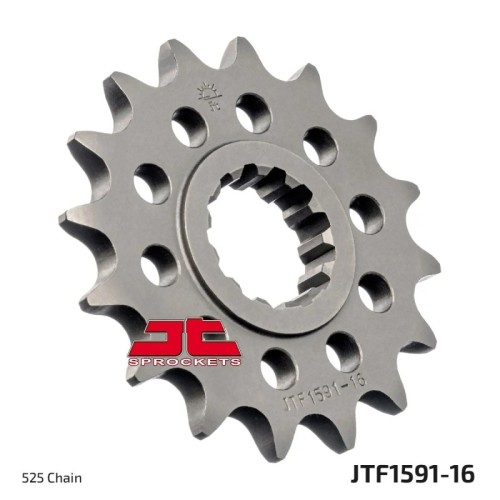 pinon moto jt sprockets acero 16 dientes jtf1591 16