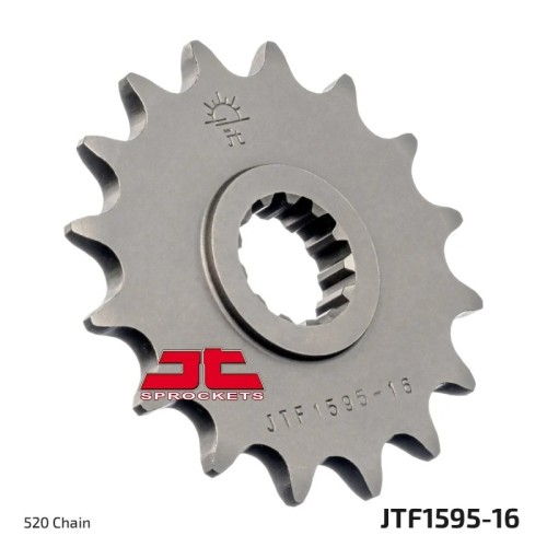 pinon moto jt sprockets acero 16 dientes jtf1595 16