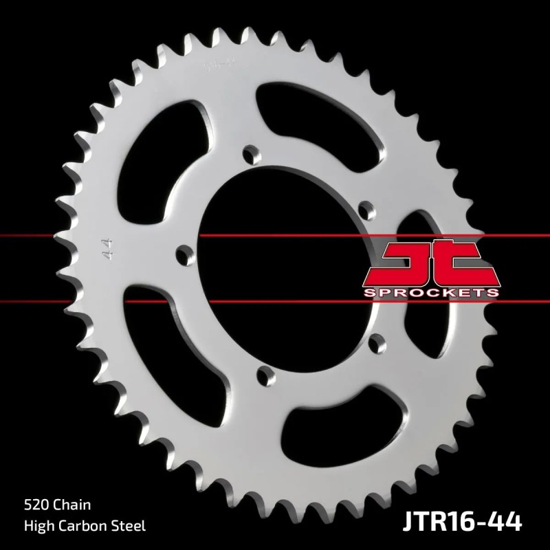 corona moto jt sprockets de acero de 44 dientes jtr16 44