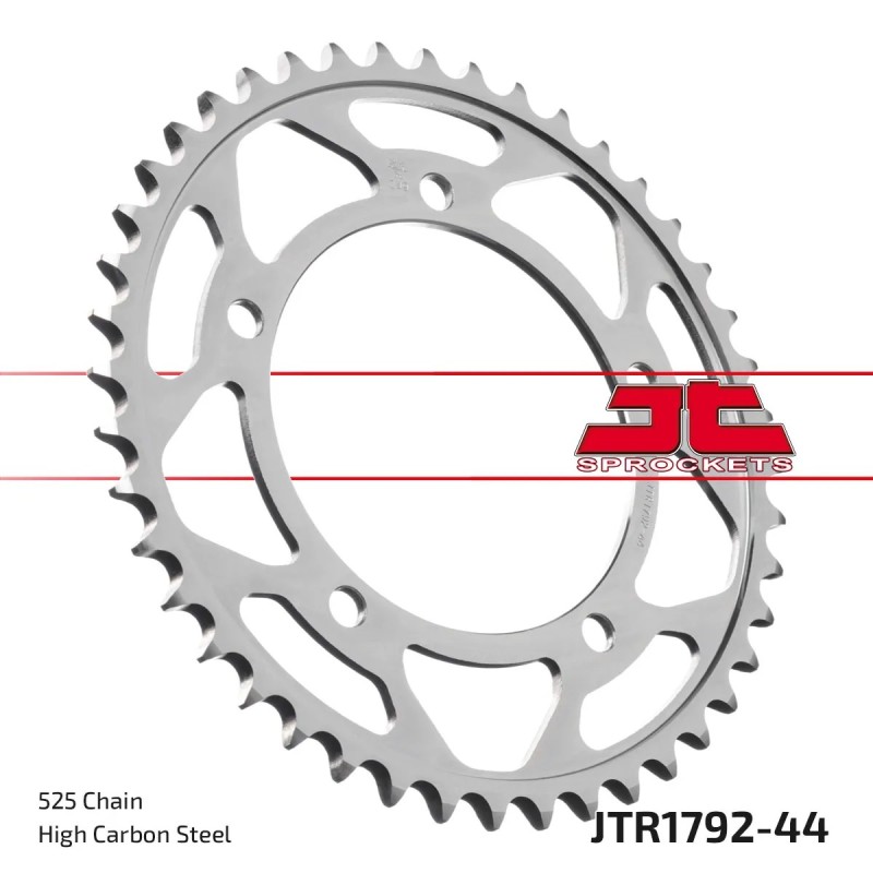 corona moto jt sprockets de acero de 44 dientes jtr1792 44