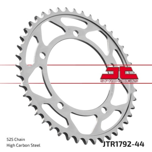 corona moto jt sprockets de acero de 44 dientes jtr1792 44