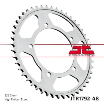 corona moto jt sprockets de acero de 48 dientes jtr1792 48