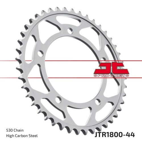 corona moto jt sprockets de acero de 44 dientes jtr1800 44