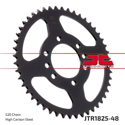 corona moto jt sprockets de acero de 48 dientes jtr1825 48