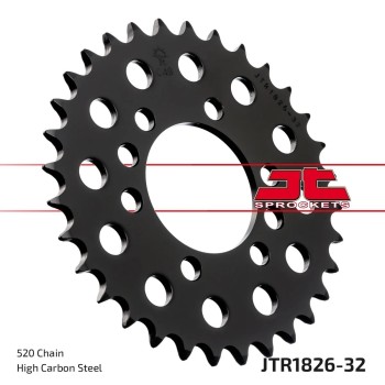 corona moto jt sprockets de acero de 32 dientes jtr1826 32