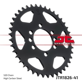 corona moto jt sprockets de acero de 41 dientes jtr1826 41