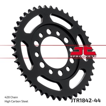 corona moto jt sprockets de acero de 44 dientes jtr1842 44