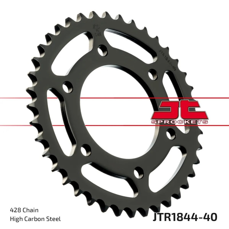 corona moto jt sprockets de acero de 40 dientes jtr1844 40