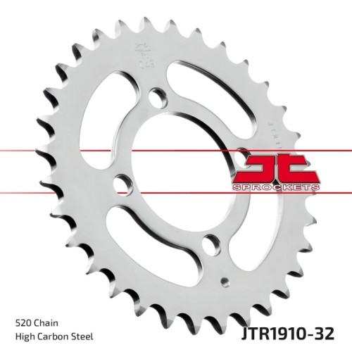 corona moto jt sprockets de acero de 32 dientes jtr1910 32