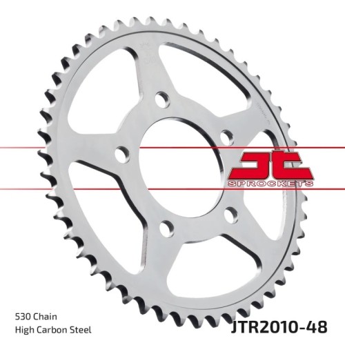 corona moto jt sprockets de acero de 48 dientes jtr2010 48