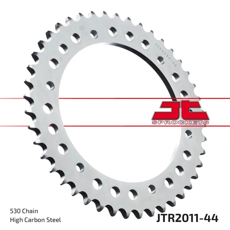 corona moto jt sprockets de acero de 44 dientes jtr2011 44