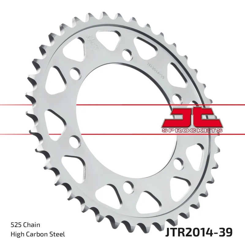 corona moto jt sprockets de acero de 39 dientes jtr2014 39
