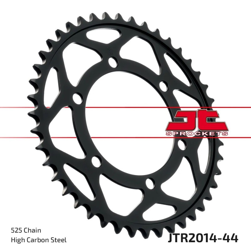corona moto jt sprockets de acero de 44 dientes jtr2014 44