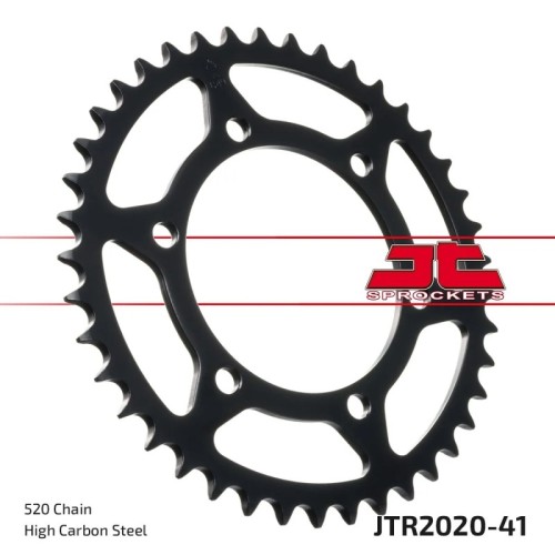 corona moto jt sprockets de acero de 41 dientes jtr2020 41