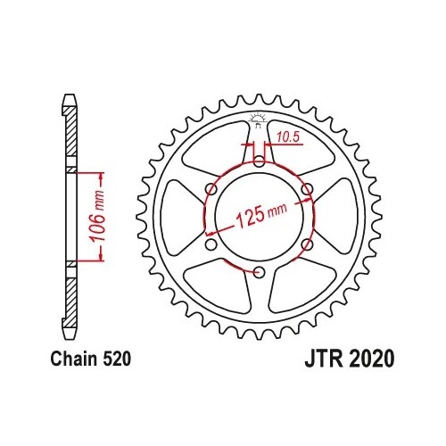 corona triumph 660 daytona tiger trident 51th jt sprockets jtr2020 51