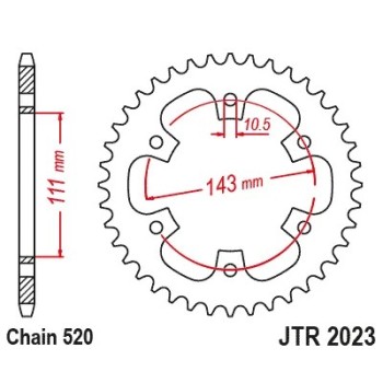 corona royal enfield 350 42th jt sprockets jtr2023 42 2