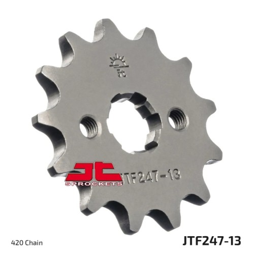 pinon moto jt sprockets acero 13 dientes jtf247 13