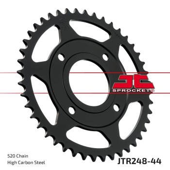 corona moto jt sprockets de acero de 44 dientes jtr248 44