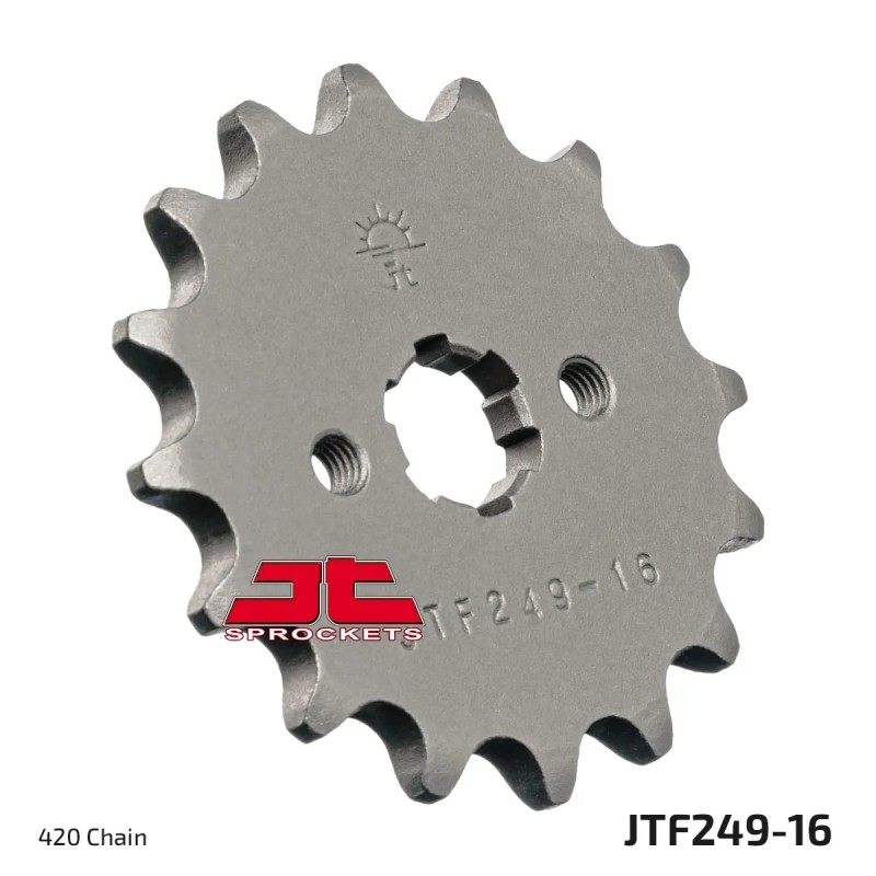 pinon moto jt sprockets acero 16 dientes jtf249 16