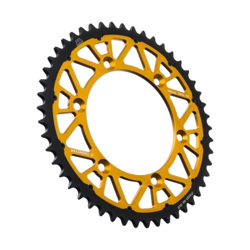 corona dual moto twinstar jt sprockets 49 dientes jtx251 49gld