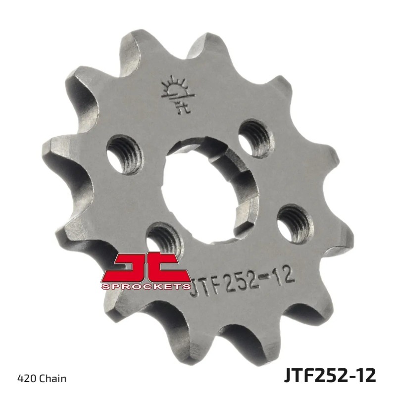 pinon moto jt sprockets acero 12 dientes jtf252 12
