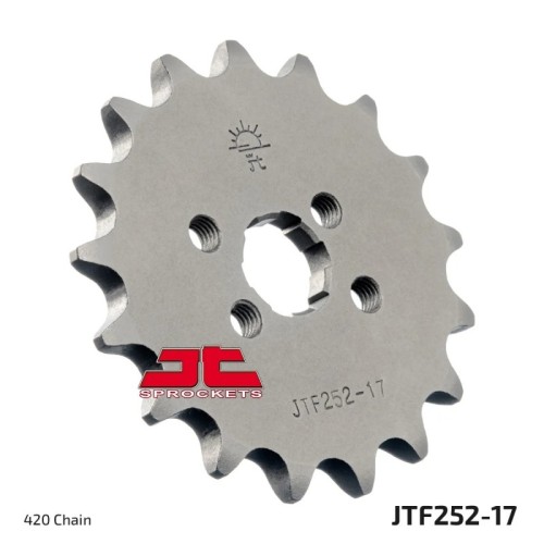 pinon moto jt sprockets acero 17 dientes jtf252 17