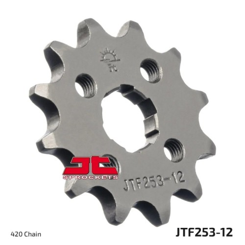 pinon moto jt sprockets acero 12 dientes jtf253 12