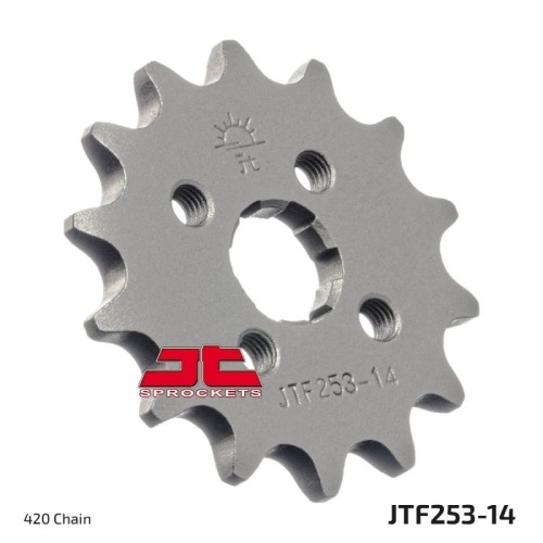 pinon moto jt sprockets acero 14 dientes jtf253 14