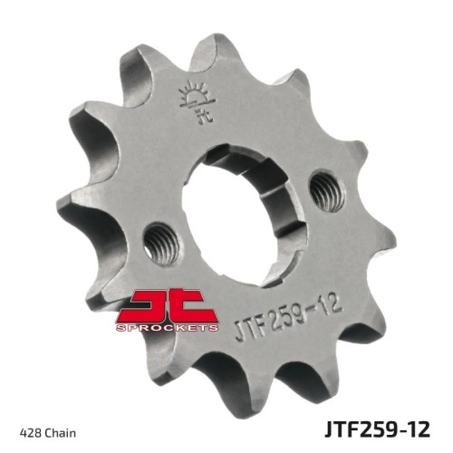 pinon moto jt sprockets acero 12 dientes jtf259 12