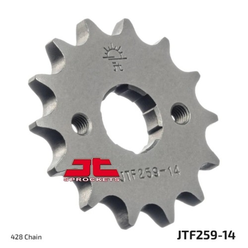 pinon moto jt sprockets acero 14 dientes jtf259 14