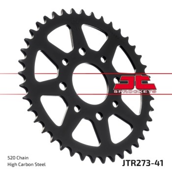 corona moto jt sprockets de acero de 41 dientes jtr273 41