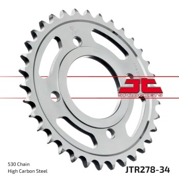 corona moto jt sprockets de acero de 34 dientes jtr278 34