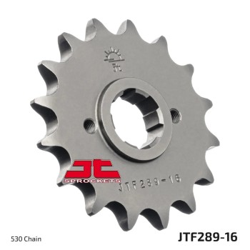 pinon de moto jt sprockets acero 16 dientes p 530 jtf289 16