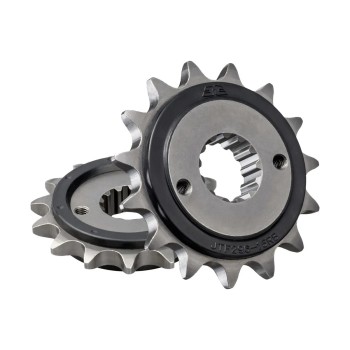 pinon de moto jt sprockets con goma 15 dientes p 525 jtf296 15rb