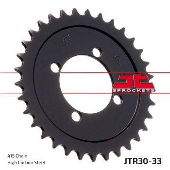 corona moto jt sprockets de acero de 33 dientes jtr30 33