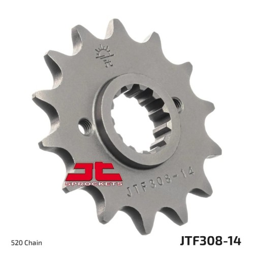 pinon moto jt sprockets acero 14 dientes jtf308 14