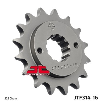 pinon moto jt sprockets acero 16 dientes jtf314 16